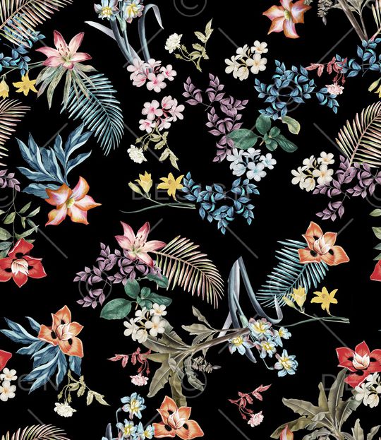 复古印花华亿平台图片