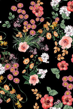 复古印花华亿平台图片