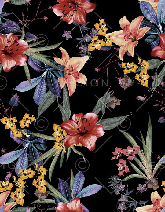 复古印花华亿平台图片