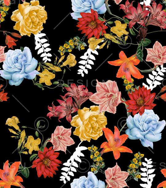 复古印花华亿平台图片