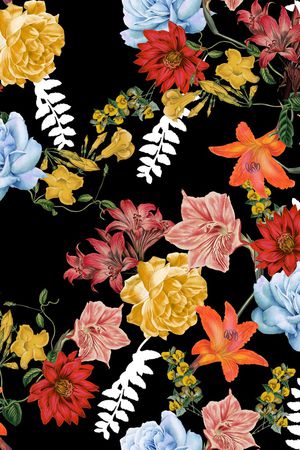 复古印花华亿平台图片