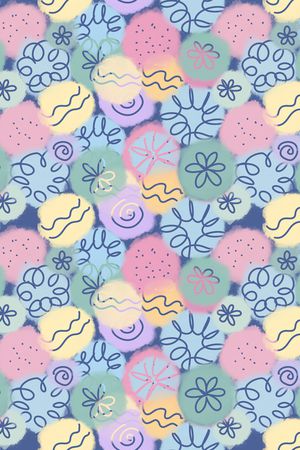 抽象印花华亿平台图片