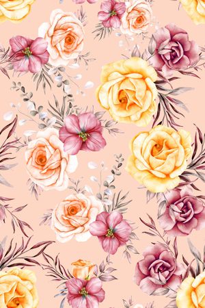 绿植树叶印花华亿平台图片