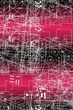 抽象印花华亿平台图片