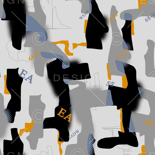 抽象印花华亿平台图片