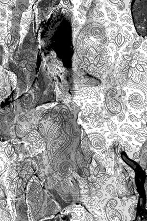 抽象印花华亿平台图片