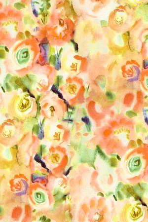 水彩印花华亿平台图片