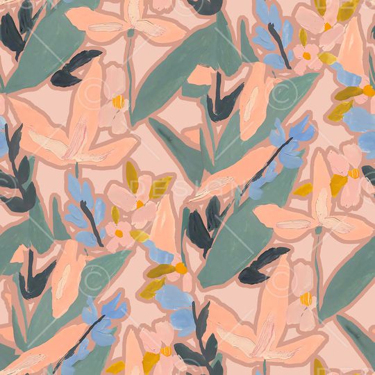 水彩印花华亿平台图片