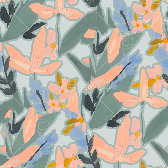 水彩印花华亿平台图片