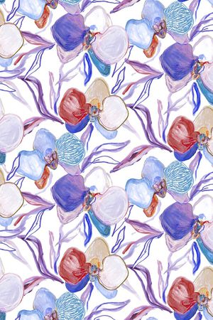 水彩印花华亿平台图片