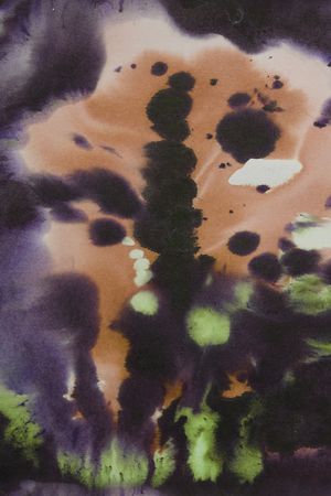 抽象花卉印花华亿平台图片