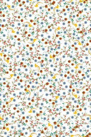 满版散花印花华亿平台图片