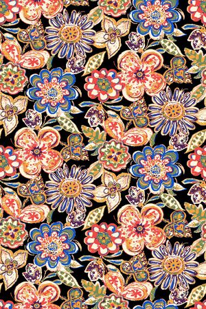 复古印花华亿平台图片