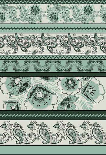 民族风印花华亿平台图片