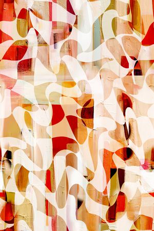 抽象印花华亿平台图片