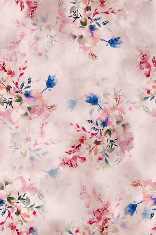 水彩印花华亿平台图片