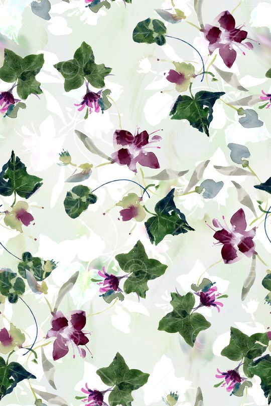 水彩印花华亿平台图片