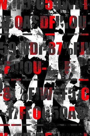 字母印花华亿平台图片