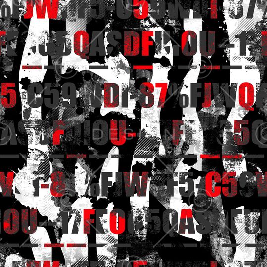 字母印花华亿平台图片