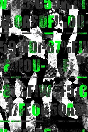 字母印花华亿平台图片