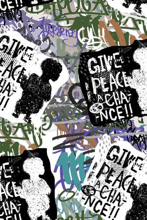 涂鸦印花华亿平台图片