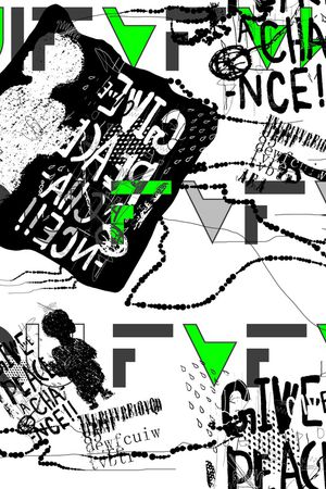 几何印花华亿平台图片