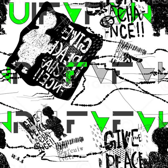 几何印花华亿平台图片