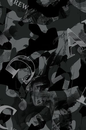 字母印花华亿平台图片