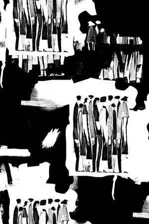 抽象印花华亿平台图片