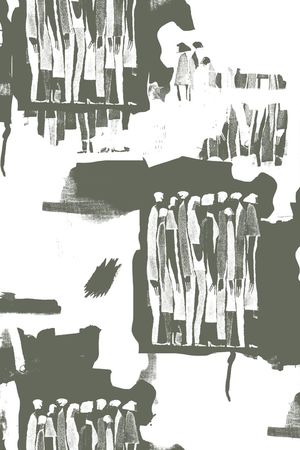 抽象印花华亿平台图片