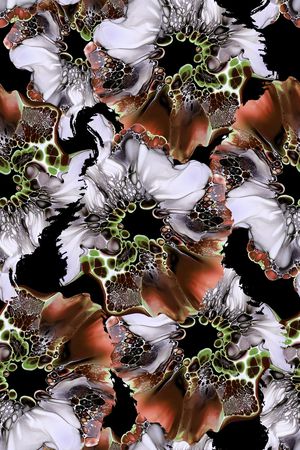 抽象印花华亿平台图片