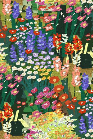 油画华亿平台印花华亿平台图片