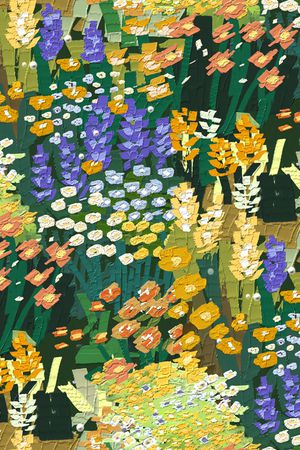 油画华亿平台印花华亿平台图片