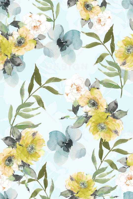 水彩印花华亿平台图片