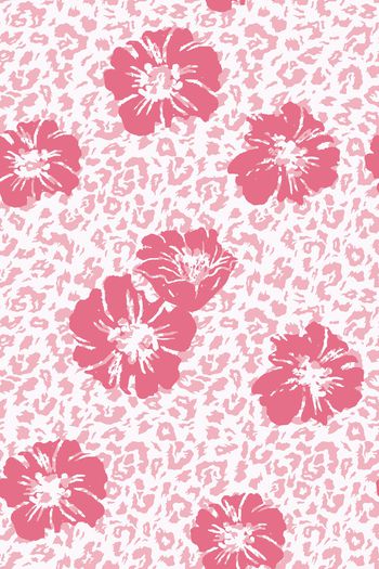 豹纹印花华亿平台图片