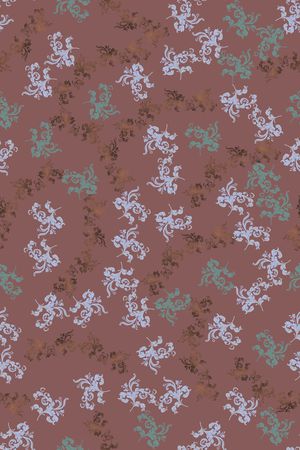 复古印花华亿平台图片