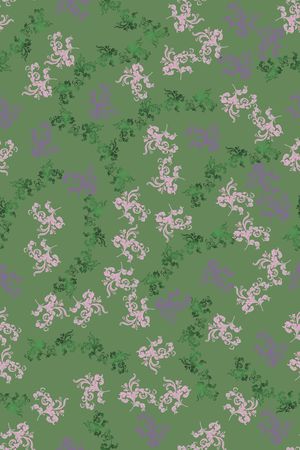 复古印花华亿平台图片