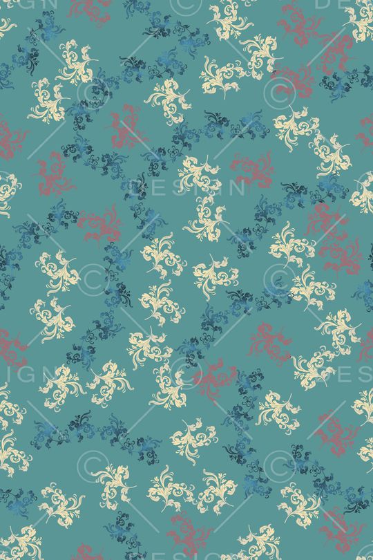 复古印花华亿平台图片