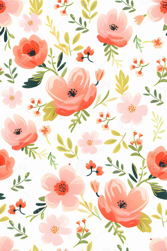 满版散花印花华亿平台图片