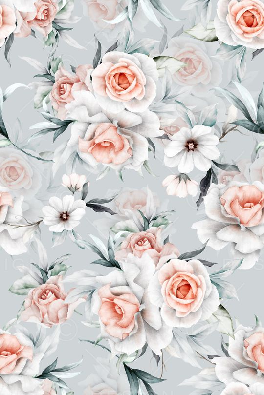 抽象花卉印花华亿平台图片