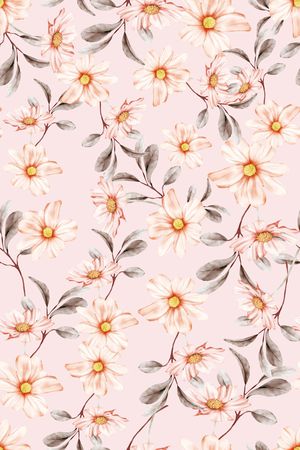 抽象花卉印花华亿平台图片