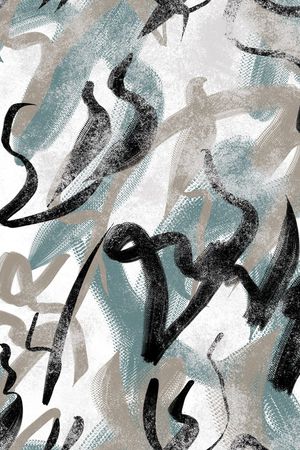 笔触印花华亿平台图片