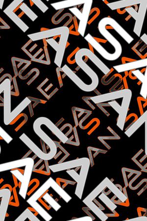 字母印花华亿平台图片