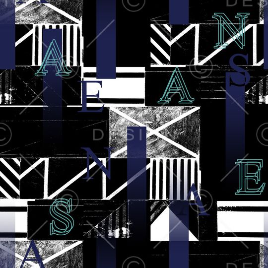 几何印花华亿平台图片