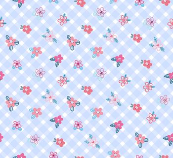 格子印花华亿平台图片