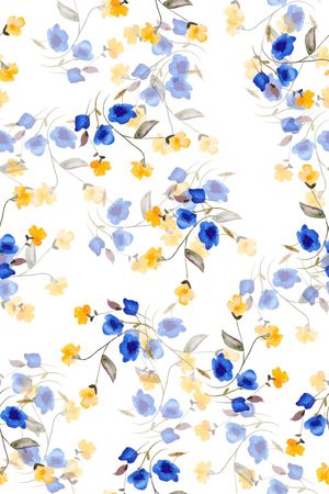 小清新印花华亿平台图片