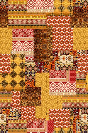 民族风印花华亿平台图片