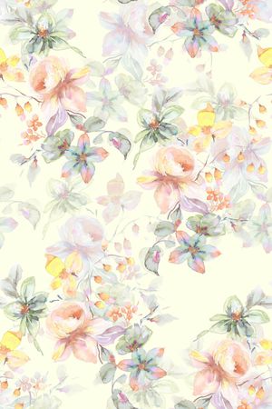 小清新印花华亿平台图片