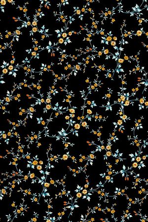 小碎花印花华亿平台图片