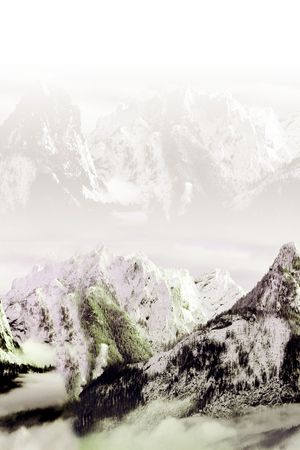 雪山印花华亿平台图片